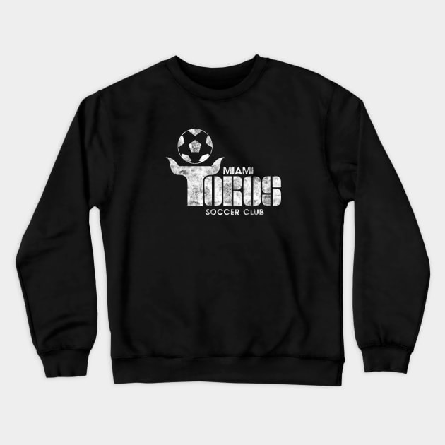 Miami Toros Soccer Team Crewneck Sweatshirt by boscotjones